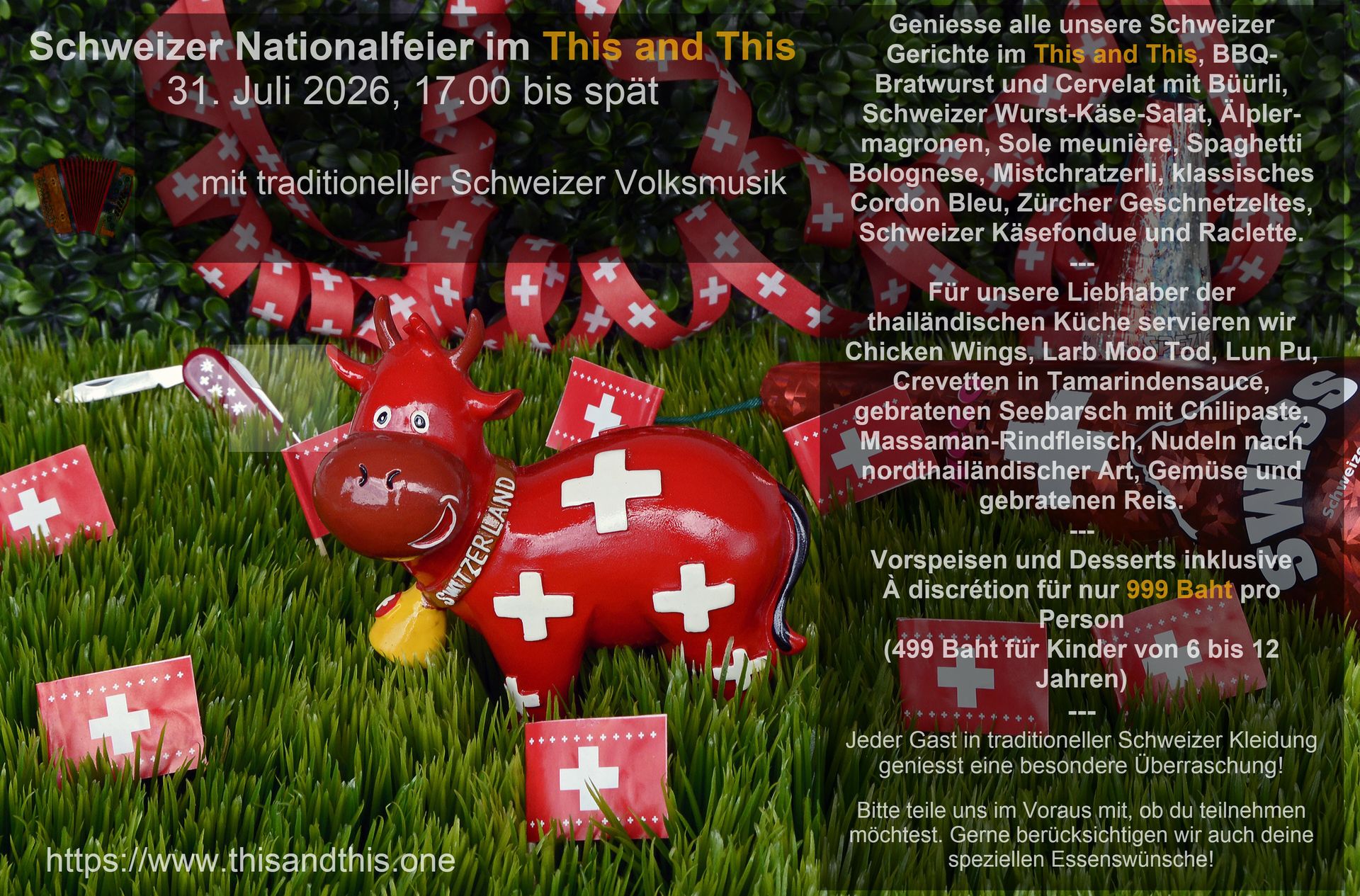Schweizer Nationalfeiertag